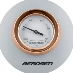 Czajnik elektryczny z termometrem 1,7L Berdsen BD-701 szary