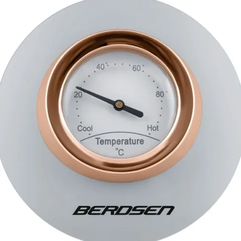 Czajnik elektryczny z termometrem 1,7L Berdsen BD-701 szary
