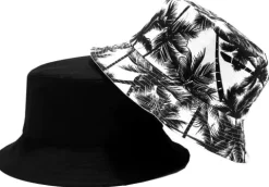 Czapka BUCKET HAT kapelusz RYBACKI dwustronny Palmy KR4_Palmy