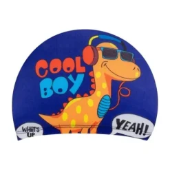 Czepek do pływania dla dzieci materiałowy na basen do wody Aqua-Sport Cool