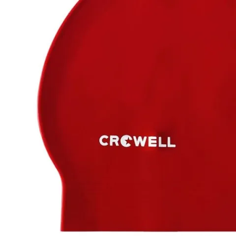 Czepek pływacki Crowell Ucho Bora srebrny kol.4 152cm