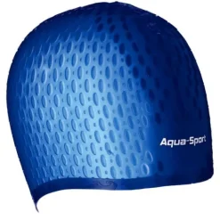 Czepek pływacki silikonowy na długie włosy na basen bąbelkowy Aqua-Sport