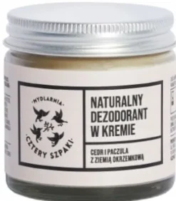 CZTERY SZPAKI Naturalny dezodorant w kremie CEDR I PACZULA 60 ml