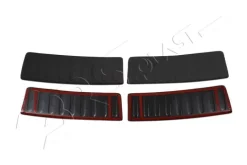 DACIA SANDERO 2PCS 2012-2019 - Listwa Czarna ABS Nakładka Zderzak Tylni T