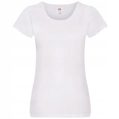 DAMSKA KOSZULKA T-SHIRT FRUIT original white L
