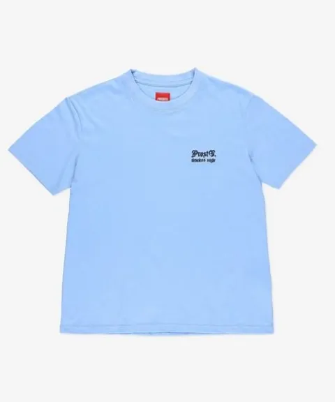 Damska niebieska koszulka PROSTO T-shirt Gothi XS