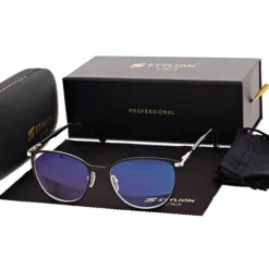 Damskie okulary +0.50 do czytania i komputera z filtrem Blue Light STL277