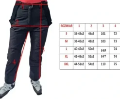 DAMSKIE SPODNIE NARCIARSKIE ZIMOWE SNOWBOARD XL