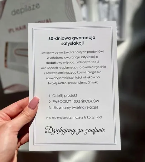 Depilator IPL bezbolesny Depilaze bikini + pudełko na depilator laserowy