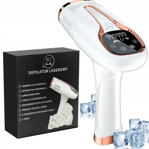 DEPILATOR IPL DO WŁOSÓW CIAŁA LASEROWY BIKINI NÓG DEPILACJA BEZBOLESNY