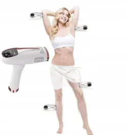 DEPILATOR IPL DO WŁOSÓW CIAŁA LASEROWY BIKINI NÓG DEPILACJA BEZBOLESNY