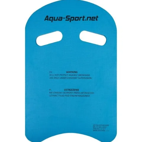 Deska do pływania treningowa na basen z uchwytami Aqua-Sport Kickboard
