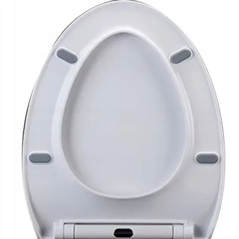 Deska sedesowa wolnoopadajaca uniwersalna do WC klozetowa twarda easy clean