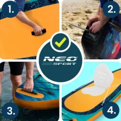 Deska SUP Aquasurf 320 x 84 x 15 cm Neo-Sport 170214