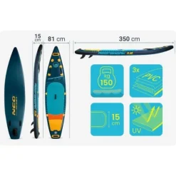 Deska SUP Reefbreak 350 x 81 x 15 cm Neo-Sport 170311