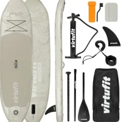Deska SUP VirtuFit Ocean 275 – piaskowy beż, torba, pompka, akcesoria