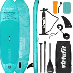 Deska SUP VirtuFit Ocean 275 – turkusowa, torba, pompka, akcesoria