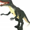 Dinozaur Velociraptor Porusza się Ryczy Świeci