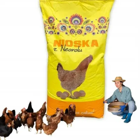 DJ Nioska Granulat Pasza dla Kur Niosek Karma Granulowana Neorol 25kg