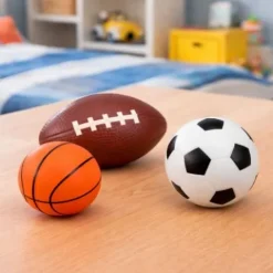 DLA DZIECI ZESTAW PIANKOWE PIŁKI SPORTOWE