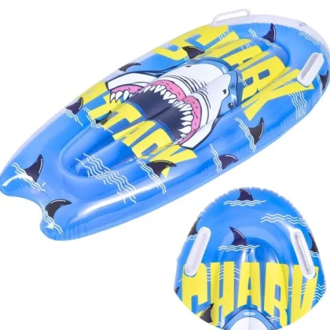 Dmuchana Deska do Pływania dla Dzieci SUNCLUB 95cm z Uchwytami Niebieska