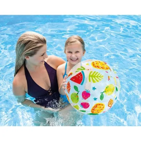 Dmuchana piłka plażowa owoce 51 cm INTEX 59040