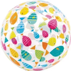 Dmuchana piłka plażowa wesołe rybki 51 cm INTEX 59040