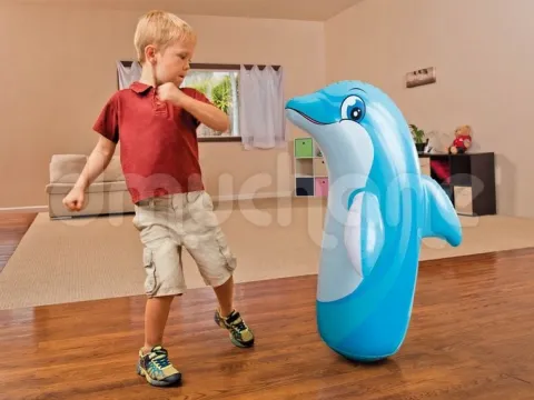 Dmuchany delfin wańka-wstańka INTEX 44669