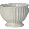 Doniczka ceramiczna beżowa mała