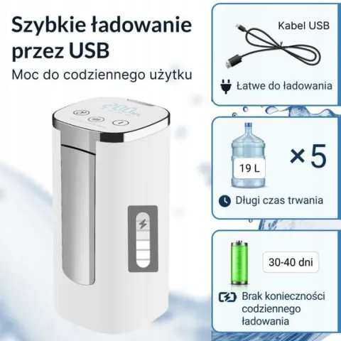 DOZOWNIK DO WODY ViO E22 - ELEKTRYCZNA POMPKA Z WYŚWIETLACZEM CYFROWYM