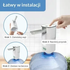 DOZOWNIK DO WODY ViO E22 - ELEKTRYCZNA POMPKA Z WYŚWIETLACZEM CYFROWYM