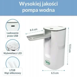 DOZOWNIK DO WODY ViO E22 - ELEKTRYCZNA POMPKA Z WYŚWIETLACZEM CYFROWYM
