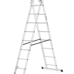 Drabina aluminiowa z opcją na schody 3x8 HIGHER 4,70m Hobby 150kg