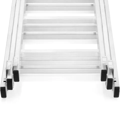 Drabina aluminiowa z opcją na schody 3x8 HIGHER 4,70m Hobby 150kg