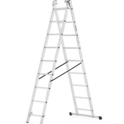 Drabina aluminiowa z opcją na schody 3x9 HIGHER 5,06m Hobby 150kg