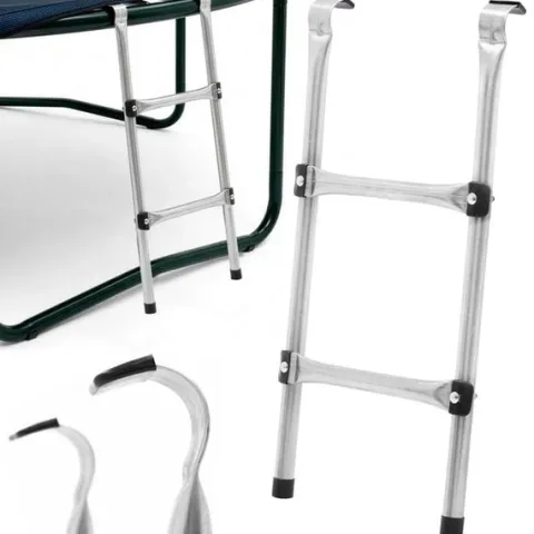 Drabinka do trampoliny 62 cm 2 stopnie uniwersalne schodki
