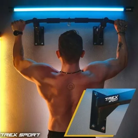 Drążek do podciągania ścienny do ćwiczeń uchwyt na worek 250kg Trex Sport