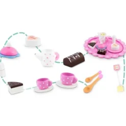 Drewniana zabawka zestaw do herbaty RK-869 Ricokids