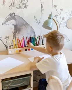 Drewniany sorter na kredki 12 kolorów Montessori