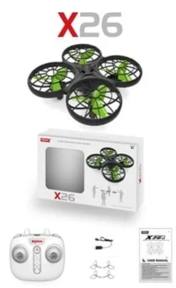 Dron zdalnie sterowany RC Syma X26 Unik Przeszkód 2,4Ghz Headless