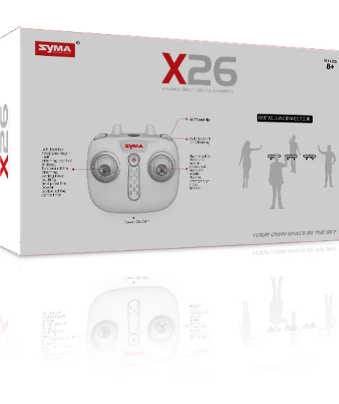Dron zdalnie sterowany RC Syma X26 Unik Przeszkód 2,4Ghz Headless