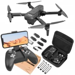 Dron z KAMERĄ AKROBACJE 3 TRYBY auto TRIM powrót GESTY żyroskop APLIKACJA