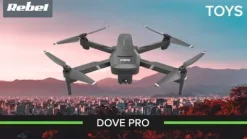 Dron z KAMERĄ AKROBACJE 3 TRYBY auto TRIM powrót GESTY żyroskop APLIKACJA