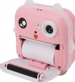 DRUKUŚ PRO MINI DRUKARKA TERMICZNA APARAT NATYCHMIASTOWY + 10 ROLEK GRATIS