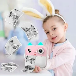 DRUKUŚ PRO MINI DRUKARKA TERMICZNA APARAT NATYCHMIASTOWY + 10 ROLEK GRATIS