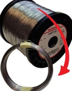 Drut oporowy Kanthal D 0,8 - 30 mb do styropianu grzałek spirali - szwedzki
