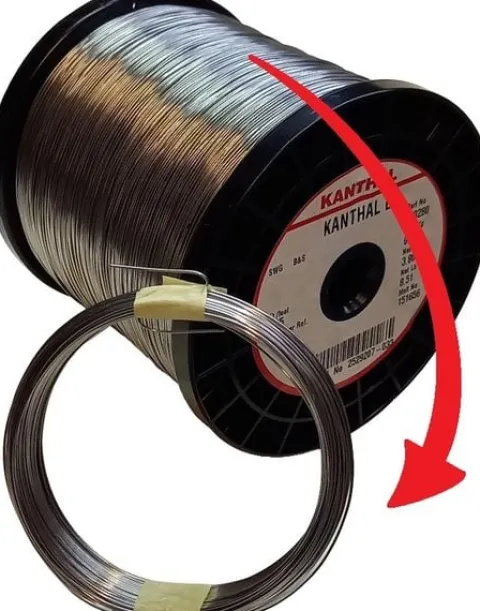 Drut oporowy Kanthal D 0,8 - 30 mb do styropianu grzałek spirali - szwedzki