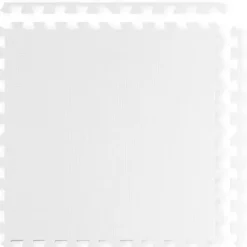 Duża mata piankowa puzzle Ricokids 60x60 cm 4 szt. niebiesko-biała