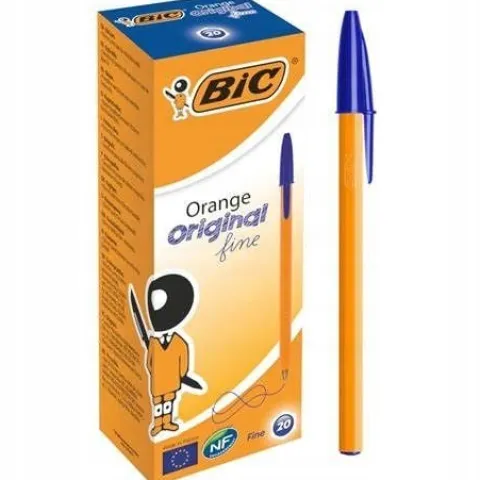 Długopis Bic orange niebieski 20szt (karton)
