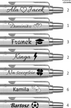 Długopis Parker Jotter Oryginalny czarny z grawerem na prezent etui gratis